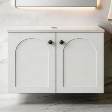 Stevie 600mm Wall Hung Single Vanity with Stone Countertop